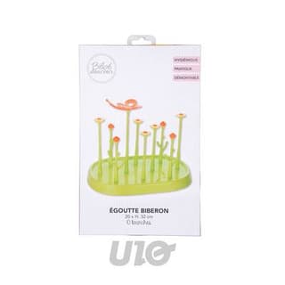 BEBE DOUCEUR Égouttoir À Biberons "joli Jardin" 32cm Vert, 1 pièce