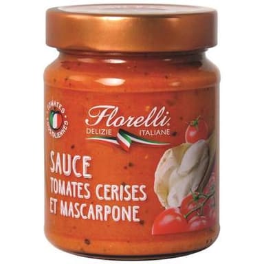 Florelli Sauce aux Tomates Cerise et Mascarpone, 250g