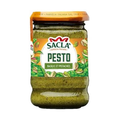 Sacla Sauce Pesto Basilic Pistache, 190g