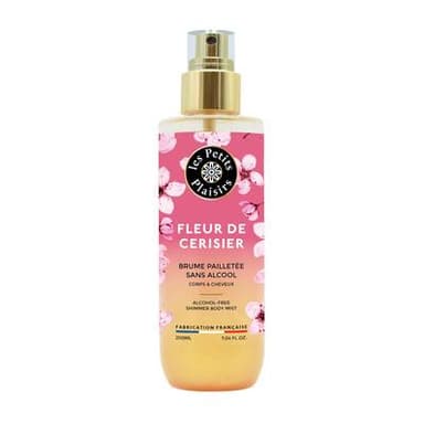 Les Petits Plaisirs Brume Pailletée Fleur de Cerisier, 200ml