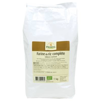 Priméal Farine de riz complète bio, 1kg