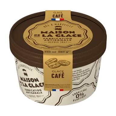 Maison de la Glace Glace artisanale Café, 380g