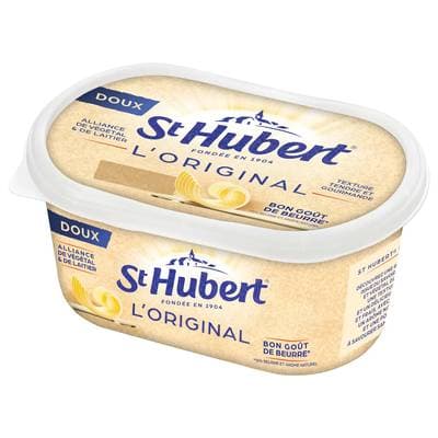 St Hubert Margarine doux à tartiner et à cuire 53%mg, 500g