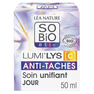 SO'BIO ETIC Soin Visage Jour Anti - Tâches Expert, 50ml