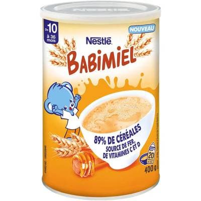 Nestlé Bébé Céréales babimiel bébé dès 10 mois, 400g