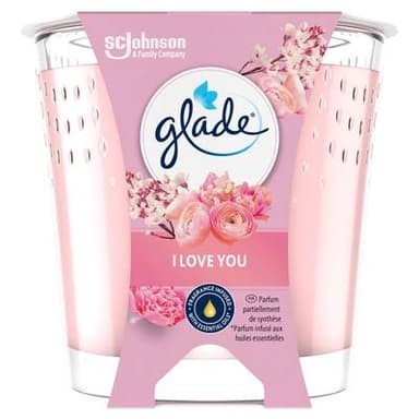 Glade Bougie Parfumée I Love You, 1 bougie