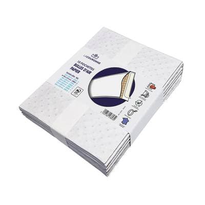 La couronne 10 pochettes bulle kraft blanc auto-adhésives, Dimensions 150x215mm