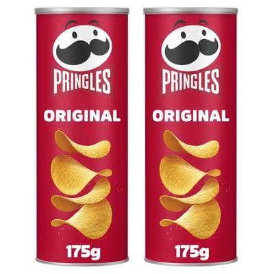 Pringles Chips Tuiles Original Nature, Lot de 4x175g