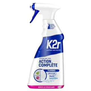 K2r Détachant avant lavage spécial blanc, 500ml