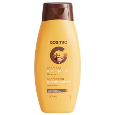 COSMIA Shampooing à l'huile d'Argan cheveux, 500ml