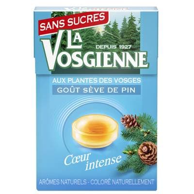 La Vosgienne Bonbon sève de pin sans sucre, 46