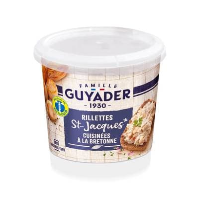 Guyader Rillettes aux Saint-Jacques à la Bretonne, 120g