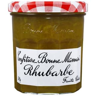 Bonne Maman Confiture à la rhubarbe, 370g