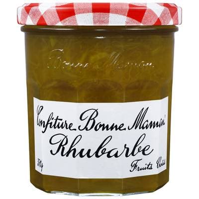 Bonne Maman Confiture à la rhubarbe, 370g