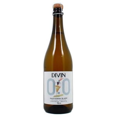 Divin Origine Sauvignon Effervescent sans alcool, 75cl