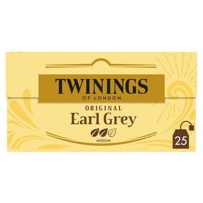 Twinings Thé original earl grey, 25 sachets