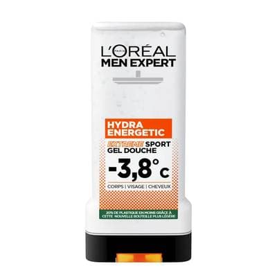 L'Oréal Men Expert Gel douche homme  3 en 1 hydra energetic, 300ml