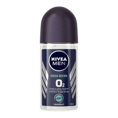Nivea Men Déodorant bille homme Fraîcheur ocean 0% Aluminium, 50ml