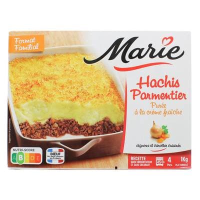 Marie Hachis parmentier à la crème fraiche, 1kg