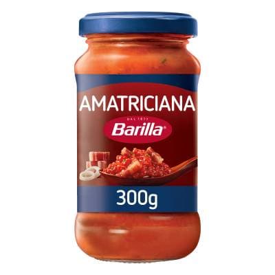 Barilla Sauce Tomate Bacon Oignon Amatriciana, 300g