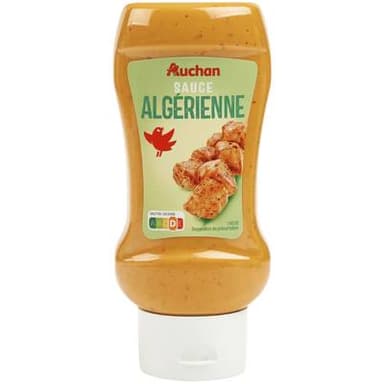 Auchan Sauce algérienne flacon souple, 355g