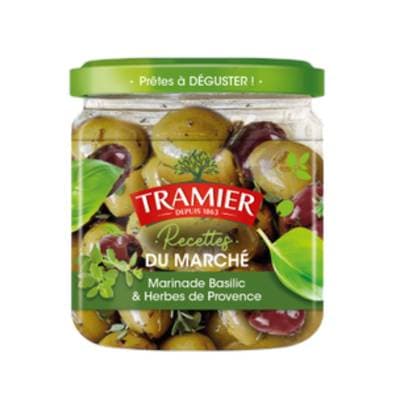 Tramier Olives basilic et herbes - Recettes du marché, 150g