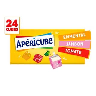 Apéricube Minis fromages - Panier de Campagne, 24 cubes - 125g