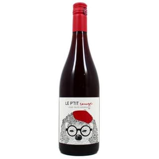Vin de pays d'Oc rouge IGP Le P'tit rouge Bio 10.5°, 75cl
