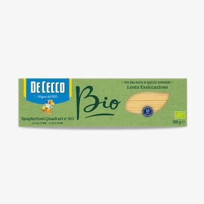De Cecco Pâtes Spaghettoni Quadrati Bio N°413 Premium, 500g