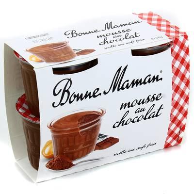 Bonne Maman - Mousse au chocolat L'Originale
