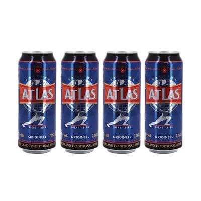 Atlas Bière blonde, Lot de 4x50cl