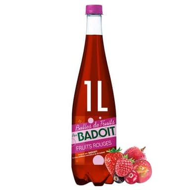 Badoit Bulles de Fruits Rouges, 1L
