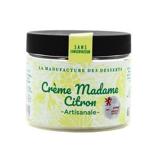 La manufacture des desserts Crème Madame Citron, 90g