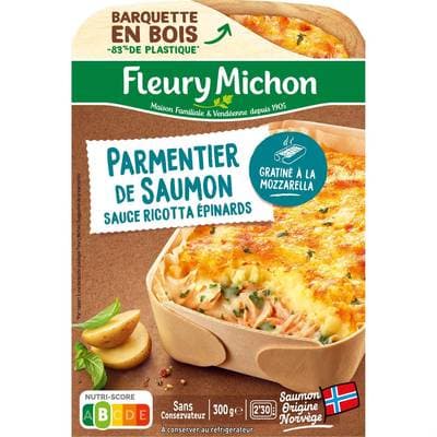 Fleury Michon Parmentier de Saumon Epinard, 300g