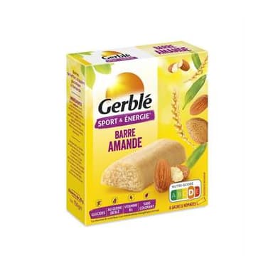 Gerblé Sport et Energie Barres aux amandes Sport et Energie, 6x25g