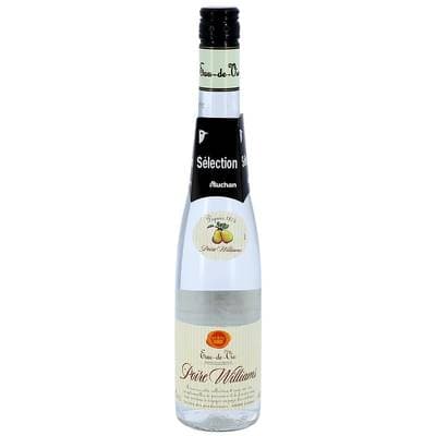 Auchan Eau de vie de poire Williams 40°, 50cl