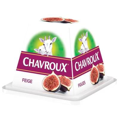Chavroux Fromage de chèvre aux figues, 150g