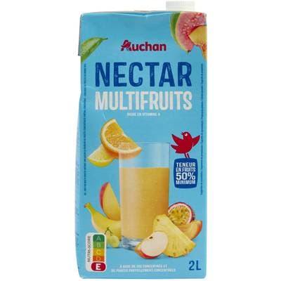 Auchan Nectar multifruits, 2L