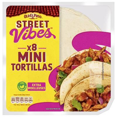 Old el Paso - 8 Mini Tortillas- Street Vibes