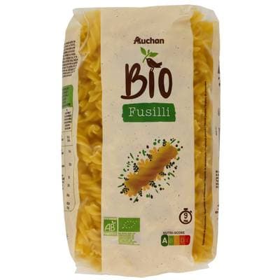 Auchan BIO Pâtes Fusilli bio, 500g