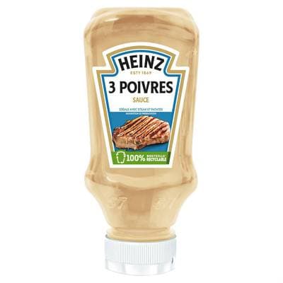 Heinz Sauce aux 3 poivres, 220g