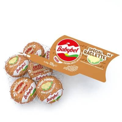 Babybel Mini fromage saveur raclette, 6x20g