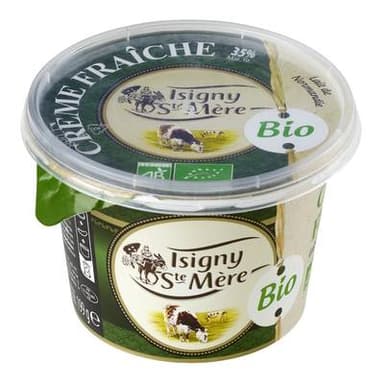 Isigny Ste mère Crème fraiche épaisse Bio 35%mg, 20cl