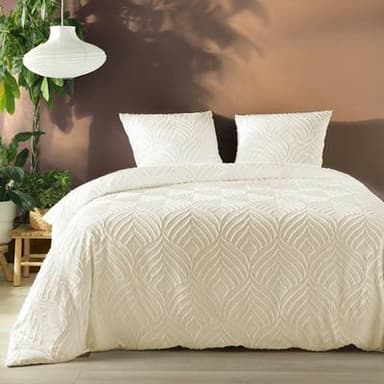 Douceur D Interieur Parure microfibre unie i, 260 x 240 cm