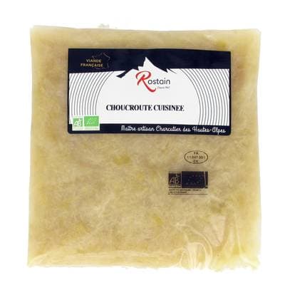 Rostain Choucroute cuisinée bio, 400g