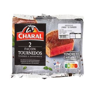Charal Pavés Façon Tournedos, 2x140g