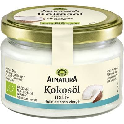 Alnatura Huile de coco vierge bio, 22cl