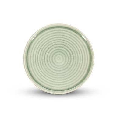 Collection Caméo Assiette plate 21,5cm vert Cameo, 1 pièce