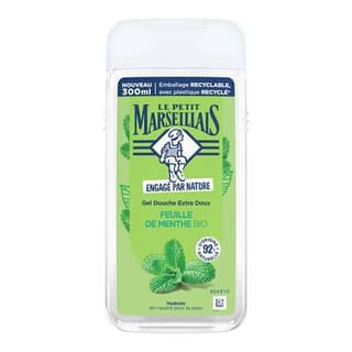Le Petit Marseillais Gel douche extra doux feuille de menthe bio, 300ml
