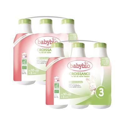 2050000394133 - Babybio - Lait de Croissance Bio 3 Liquide Bébé Dès 10 Mois